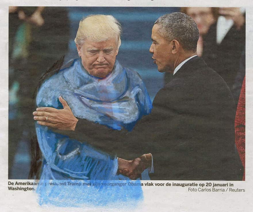 'Borrowed From Melania', De Volkskrant, Series Part I by Jet Nijkamp