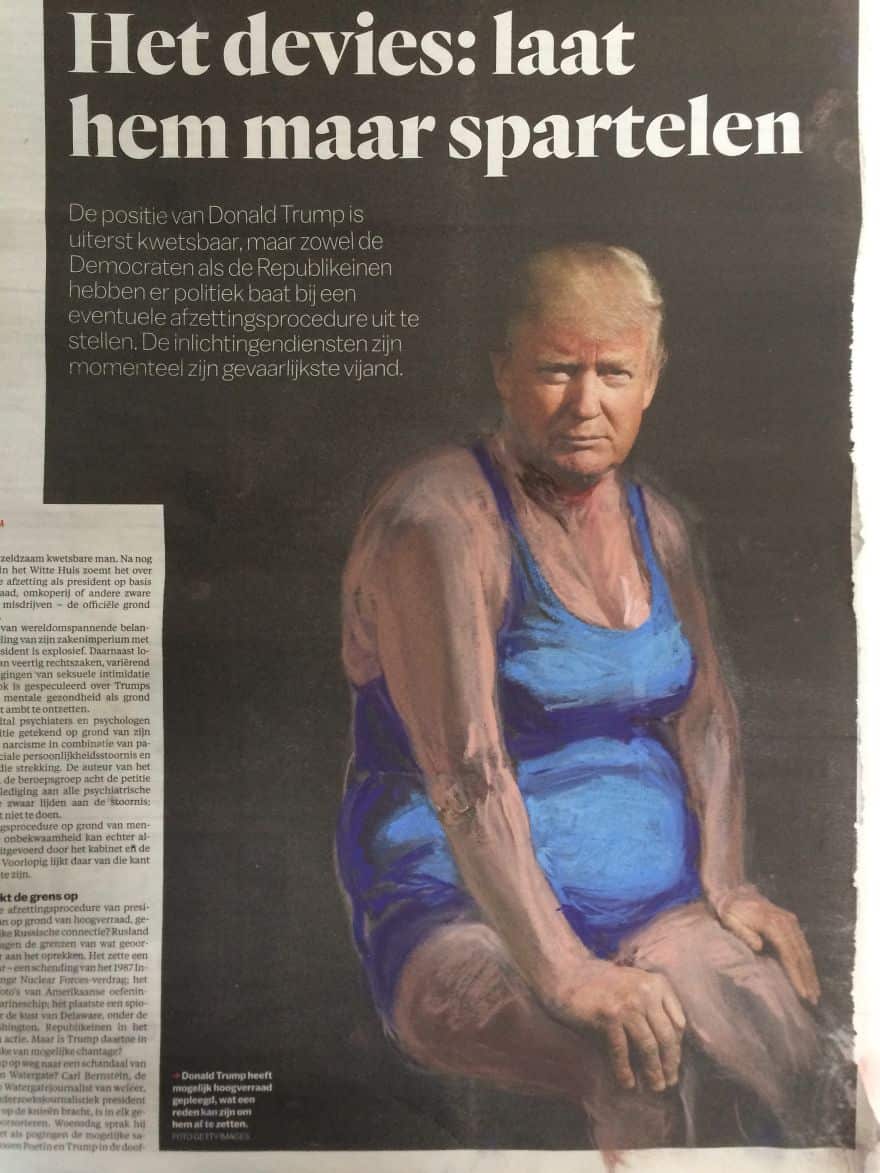 'Just Let Him Writhe...', Het Parool, Series Part I by Jet Nijkamp