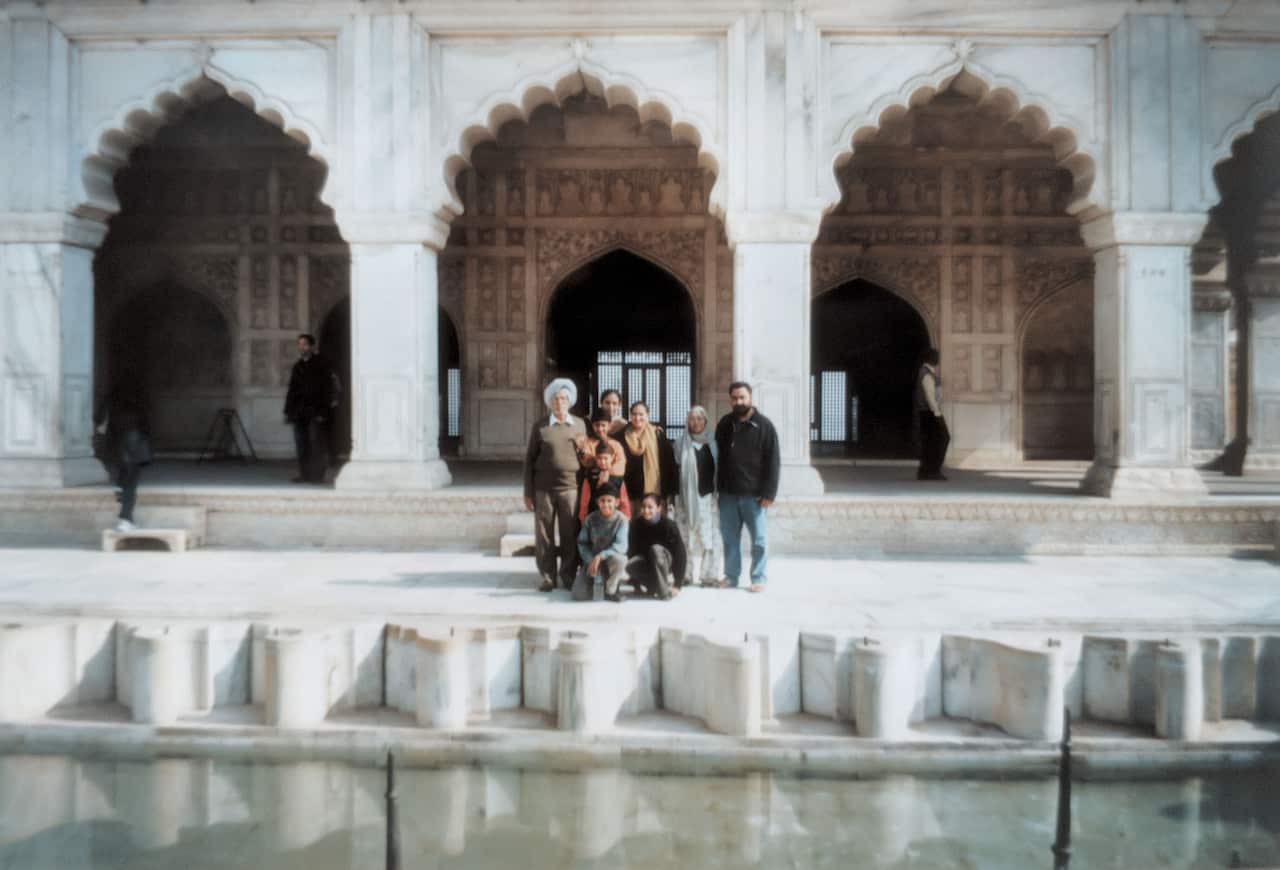 Hardeep Dhanoa's family. 