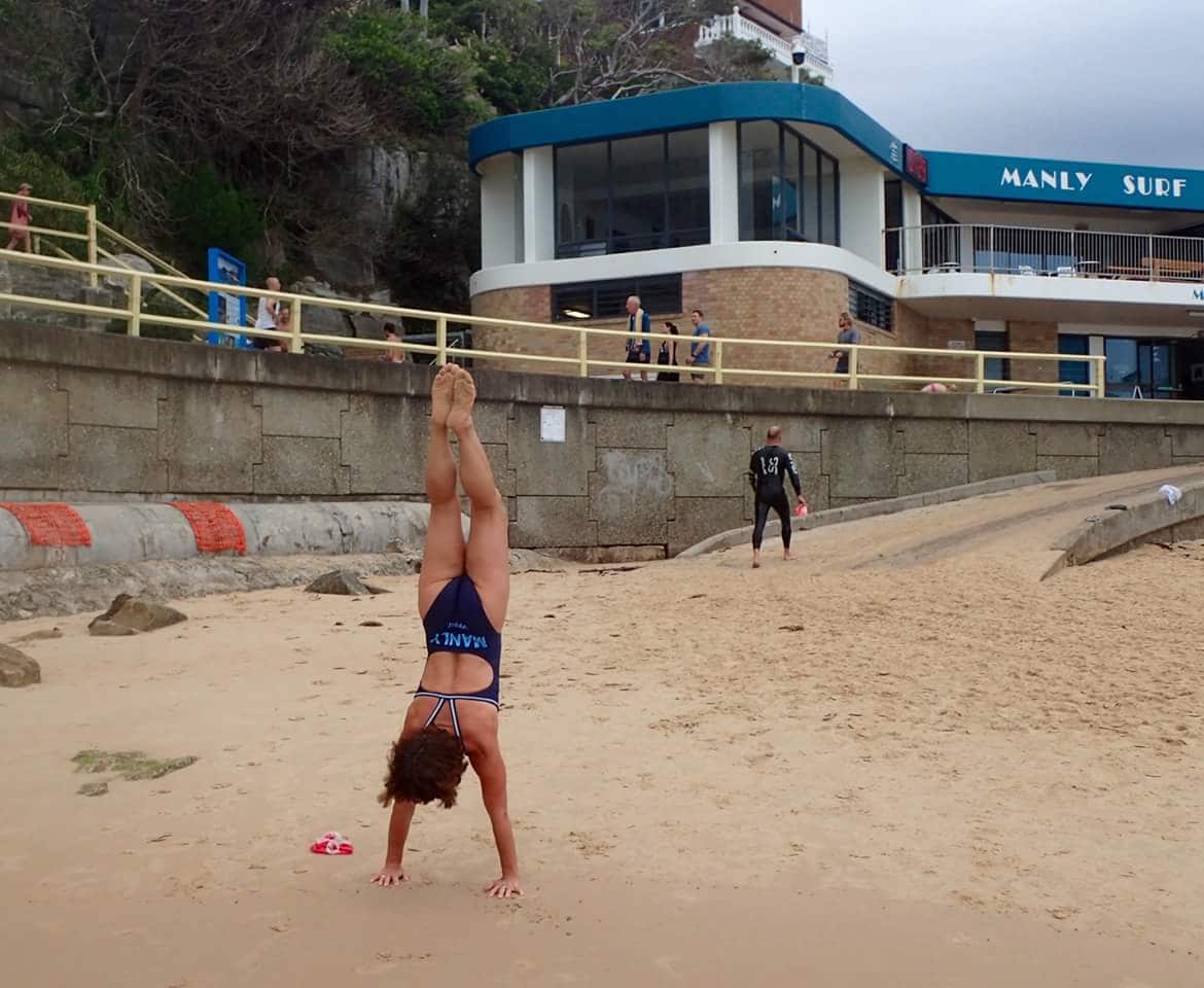 Bold and beautiful swim squad Manly Beach
