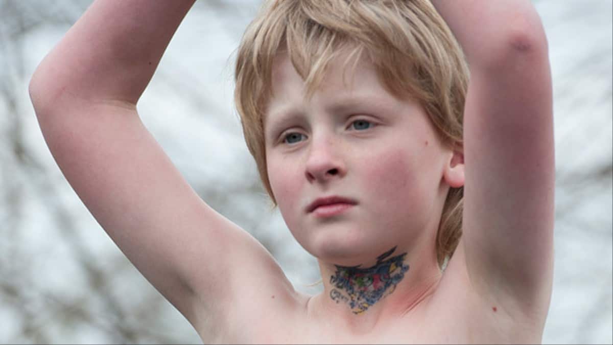 Gus Skattebol-James as he appeared in 'Gayby Baby'.