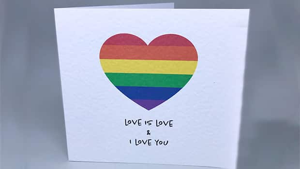 Love is Love Valentine's Card