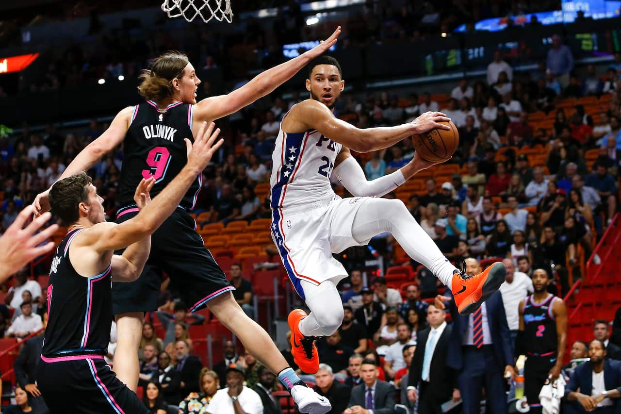 Philadelphia 76ers v Miami Heat