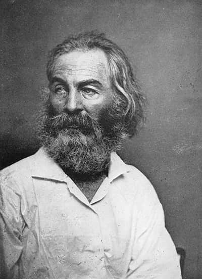Walt Whitman (1819-1891) American poet.
