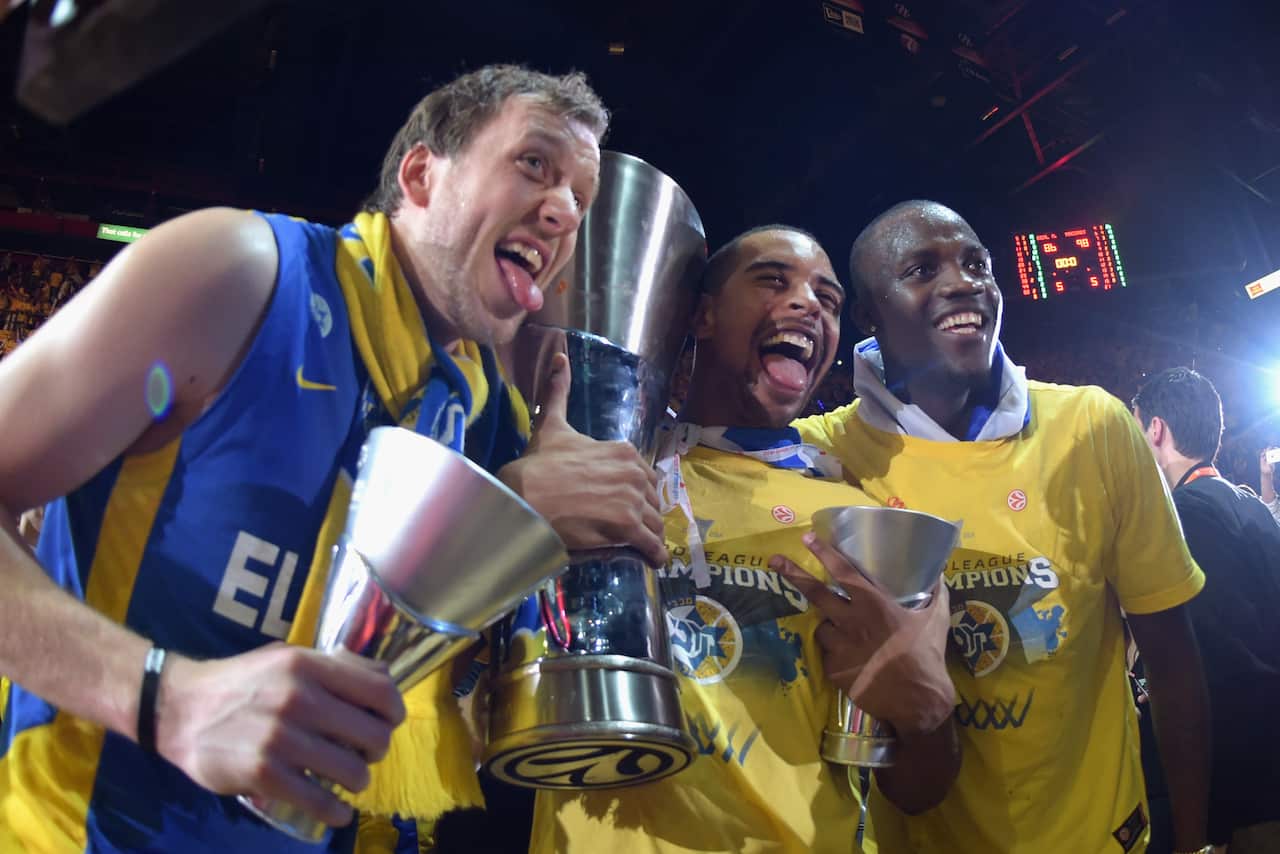 2014 Champion Trophy Ceremony - Turkish Airlines EuroLeague Final Four
