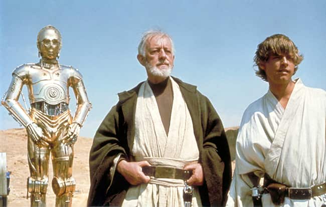 On the set of Star Wars: Episode IV - A New Hope