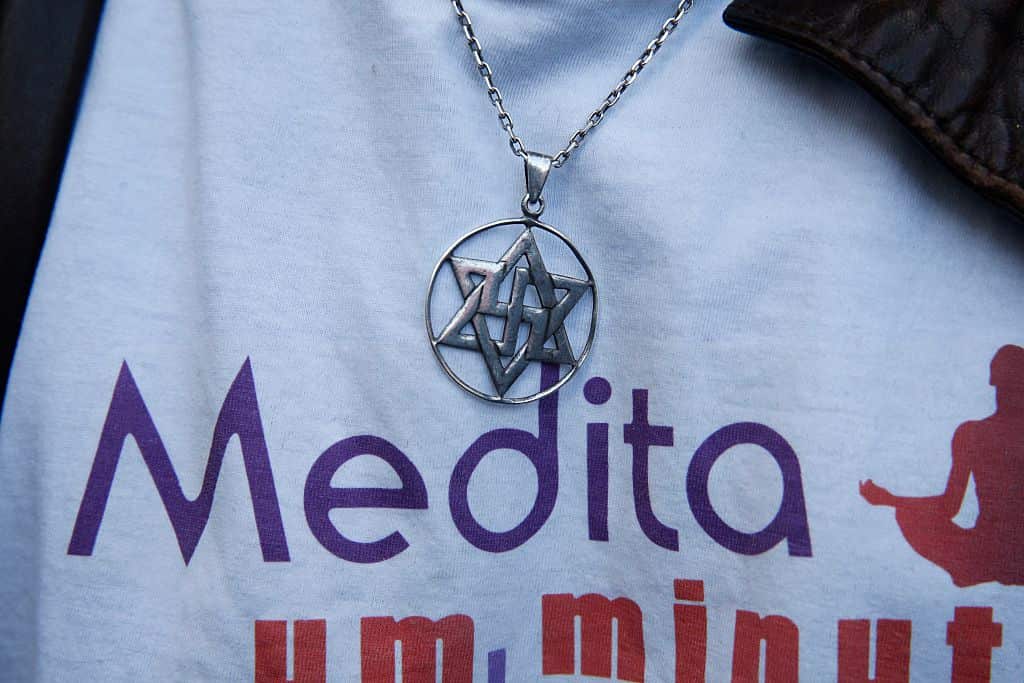 Raelian's badge. Raelism, also known as Raelianism or the Raelian movement, is a UFO religion that was founded in 1974 by Claude Vorilhon, now known as Rael.