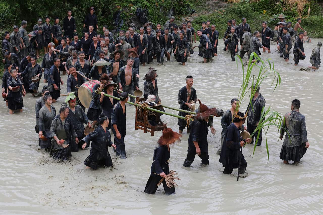 Miao People Honor Dogs In Folk Festival