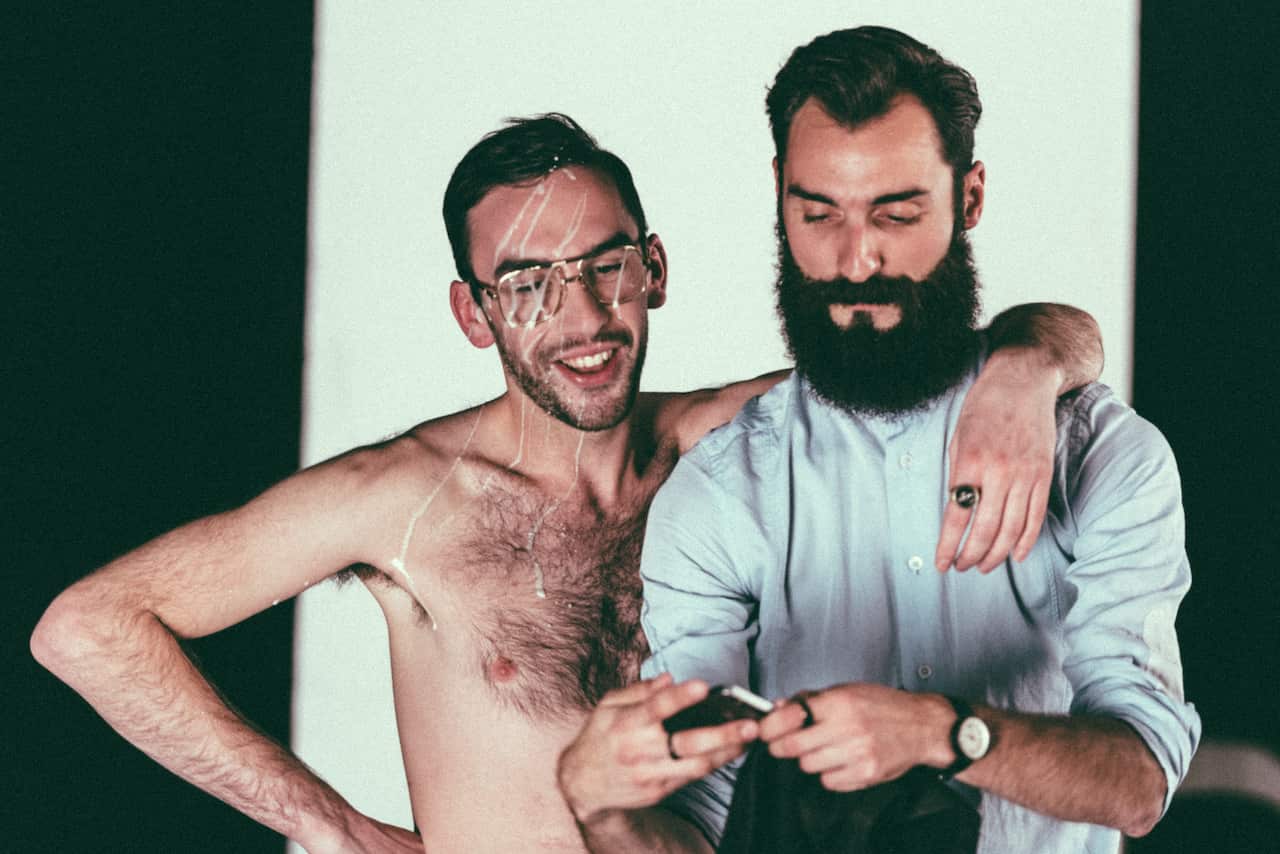 Behind the scenes of 'House of Air', directed by Brian Fairbairn and Karl Eccleston (Chris Parkes / Brendan Maclean)