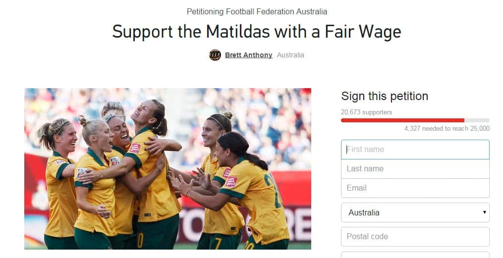 Matildas petition