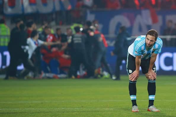 Higuain penalty miss Argentina Copa America