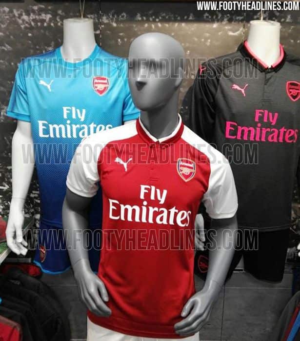 Arsenal kits