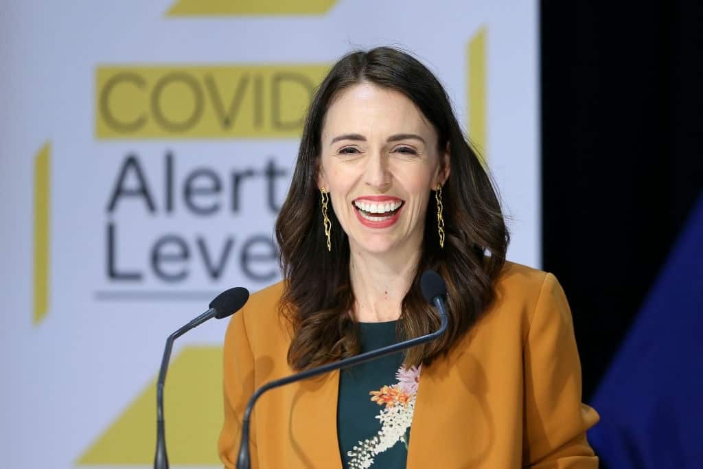 New Zealand Prime Minister Jacinda Ardern says her country is effectively free of active coronavirus cases. 