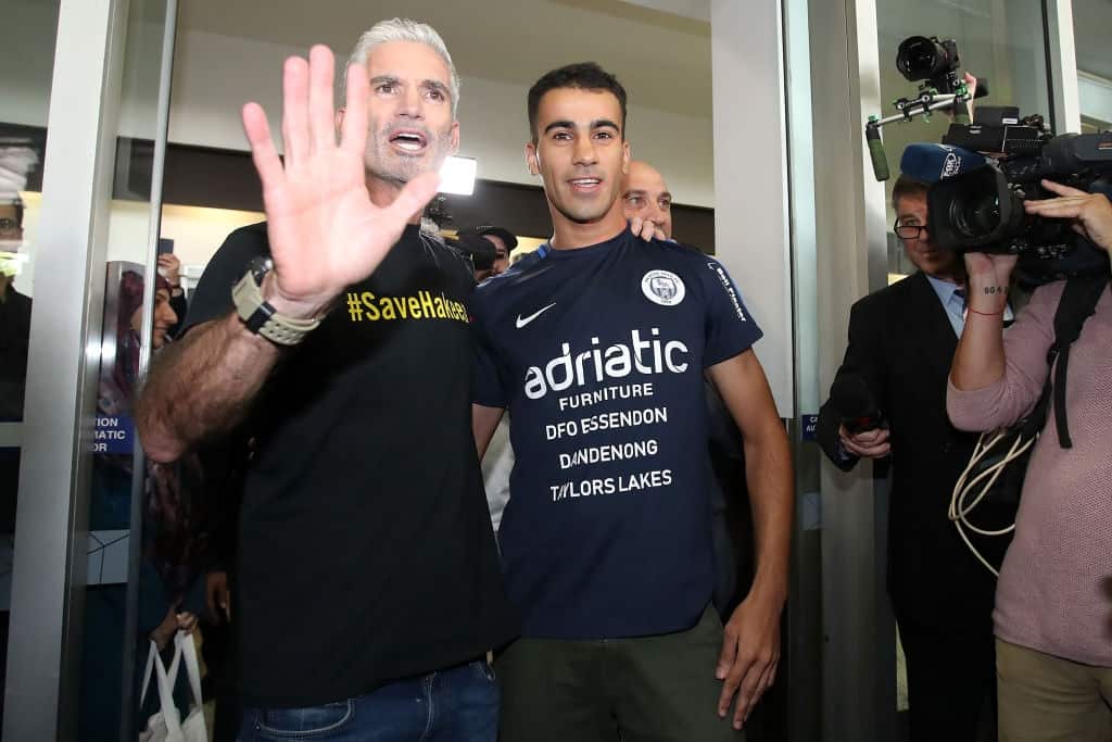 Footballer Hakeem al-Araibi 