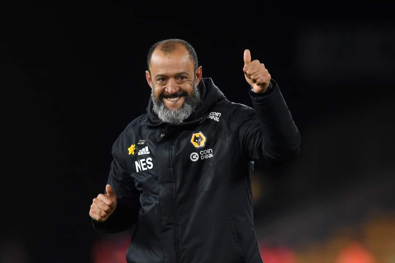 Former Wolves manager Nuno Espirito Santo
