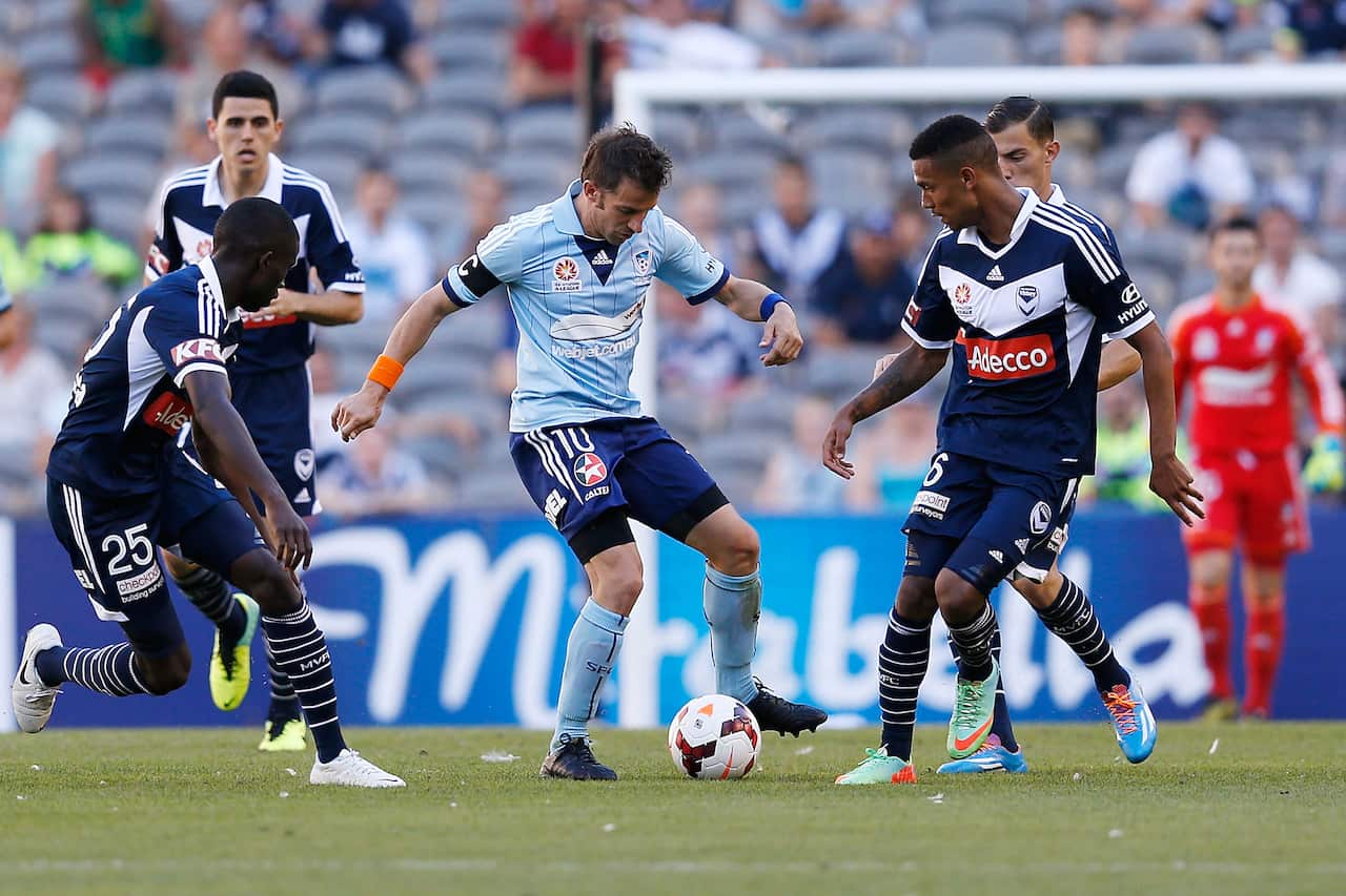 A-League Rd 16 - Melbourne v Sydney