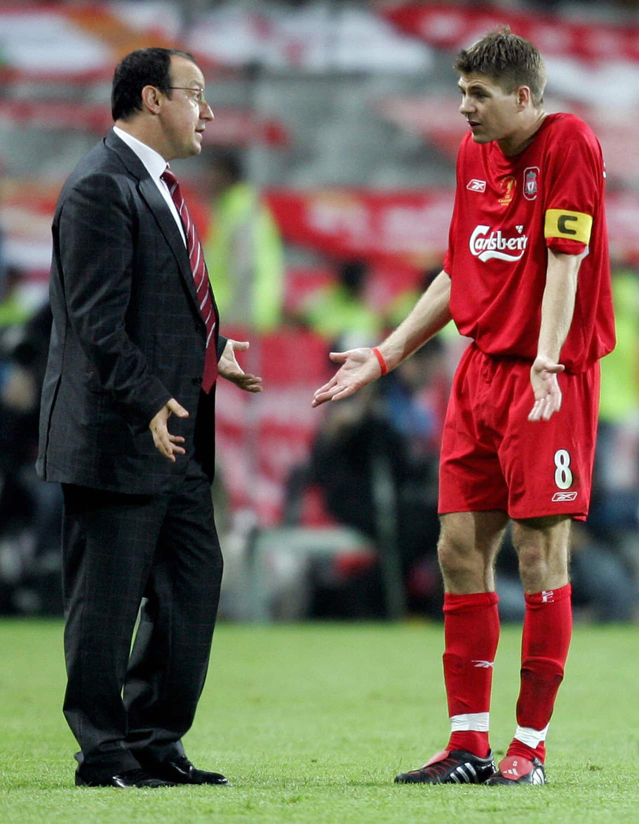 Liverpool's Spanish Manager Rafael Benit