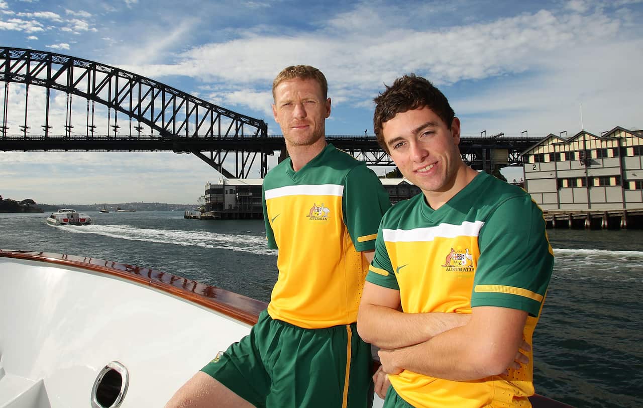 Nike Unveil Socceroos Home Jersey