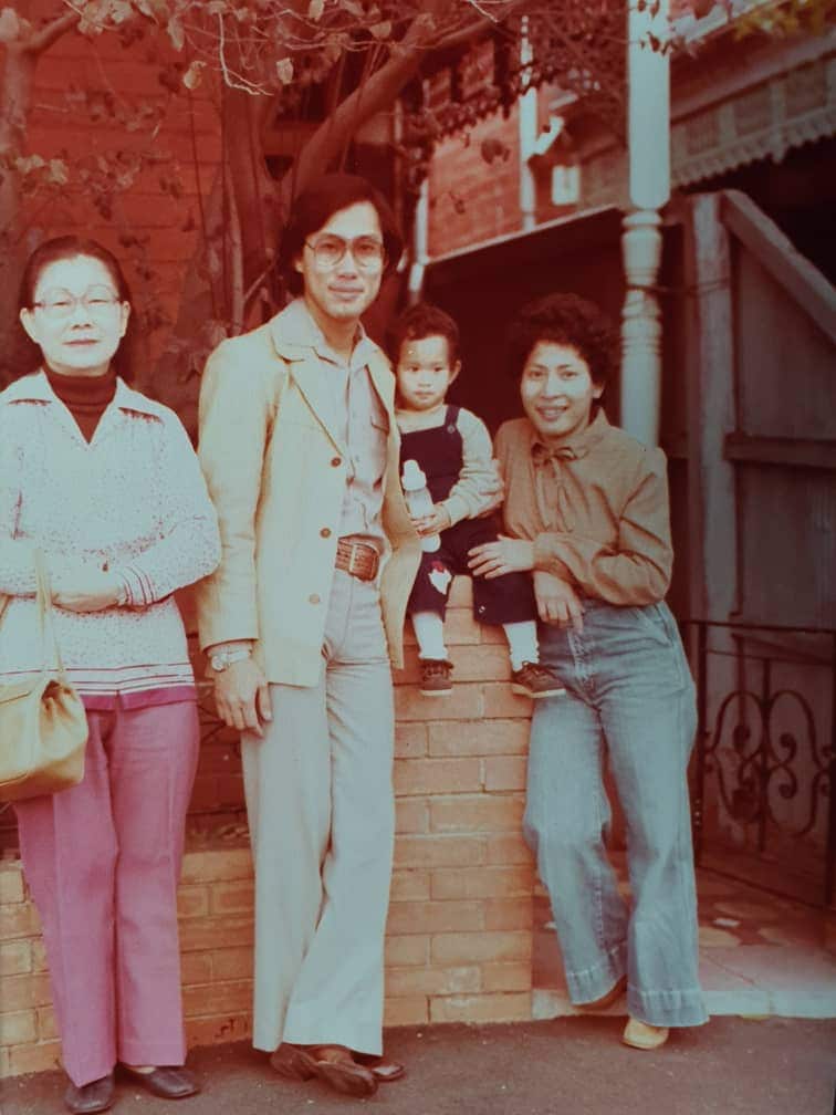 Melati Lum family photo