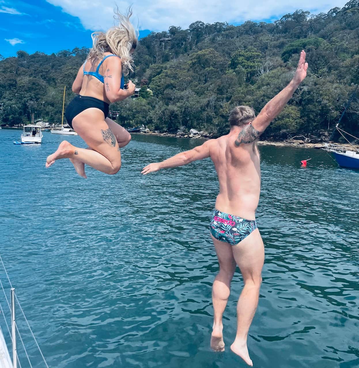 Gary Nunn and friend