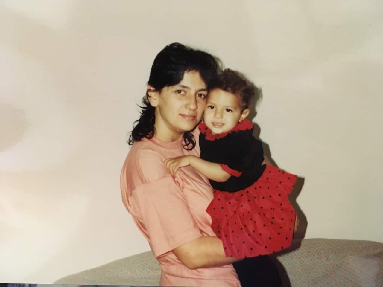Writer Sarah Ross and her mum. 