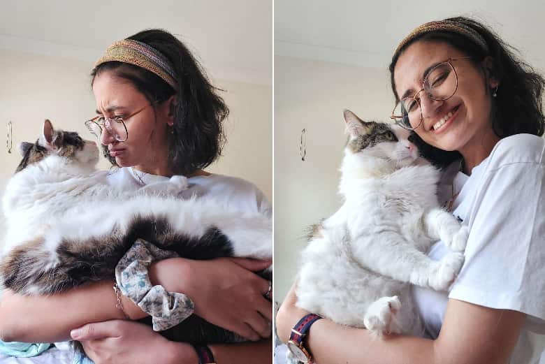 Lina Ali, Prince Ali, cat