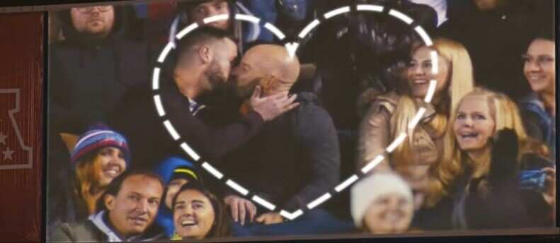 NFL releases powerful kiss cam video