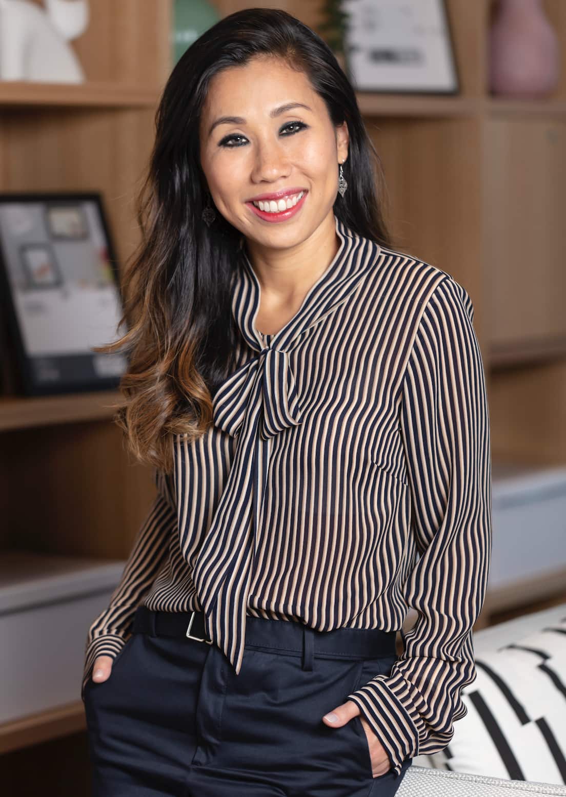 Lynn Dang is a human resources director at Microsoft Singapore and a mother of two.