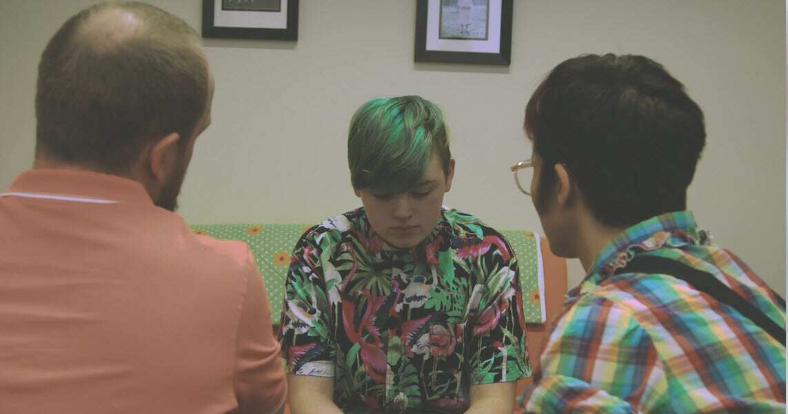 A still from the short film 'Marcus'