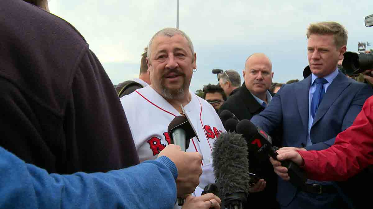 Nick, a laid off Ford worker talks to media