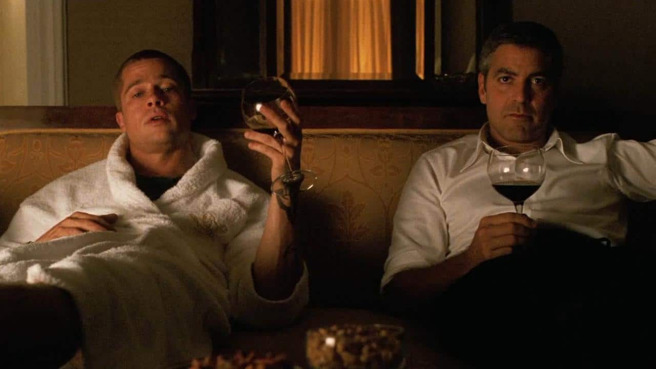 clooney pitt oceans 12