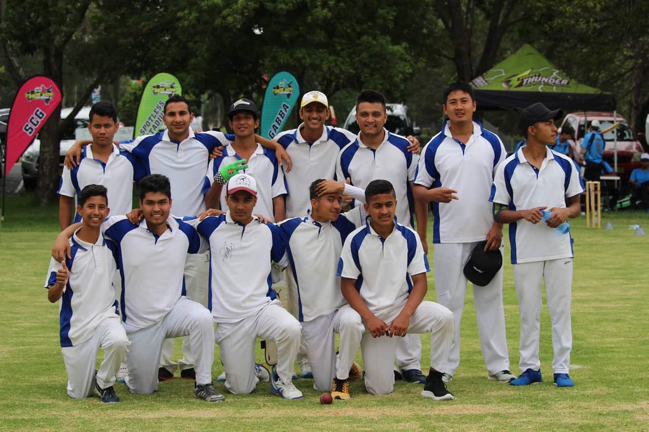 Ram Khanal in the 2015 Bhutanese Ashes