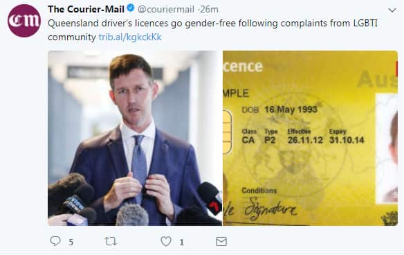 Courier Mail licences