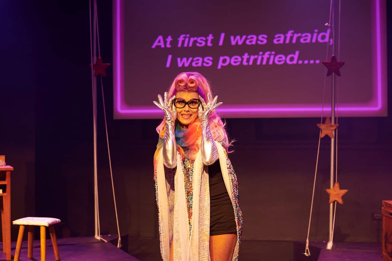 Zac Callaghan in Queer as Flux