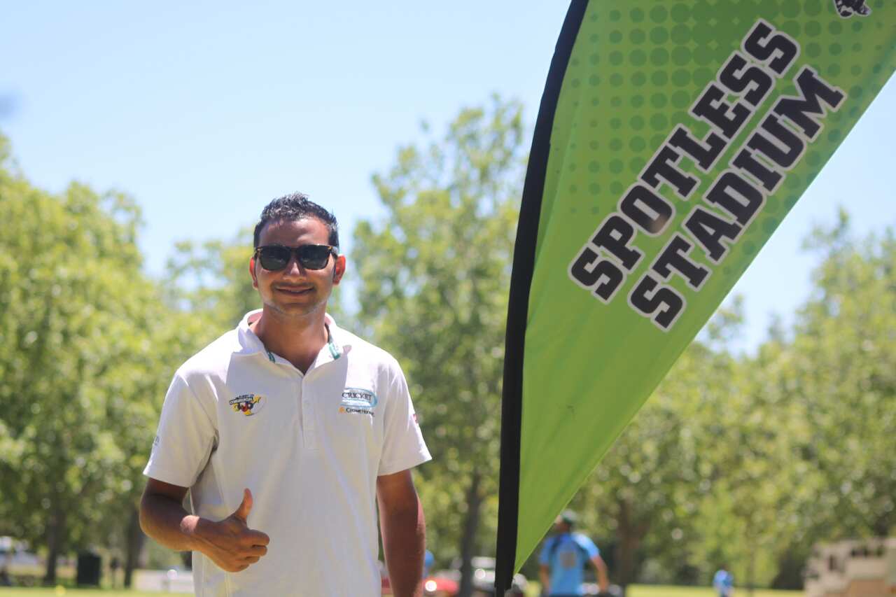 Ram Khanal in the 2015 Bhutanese Ashes