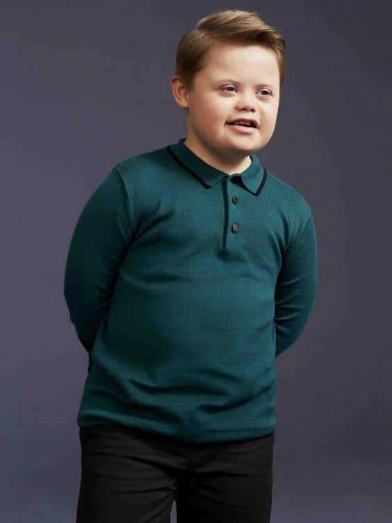 Joseph Hale models for River Island's new children's range