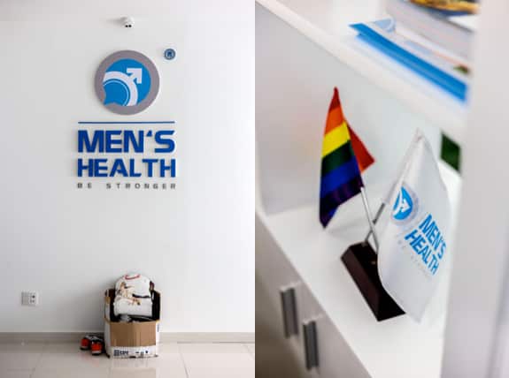 Inside the Men’s Health Vietnam clinic. Photos by Jeremy Smart.
