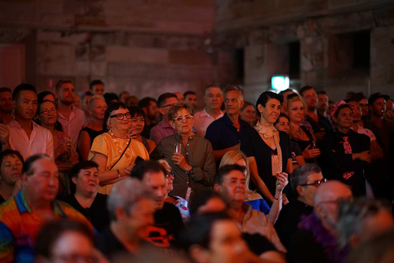 Members of the audience