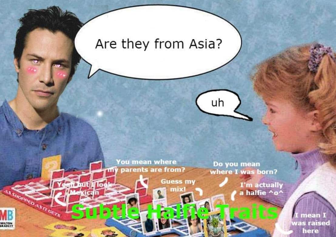 Subtle Halfie Traits