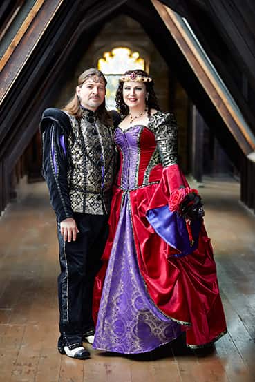 Marriage of Kevin Allsworth and Sonya Muller, on 9 November 2013 in Montsalvat, Eltham, Victoria.