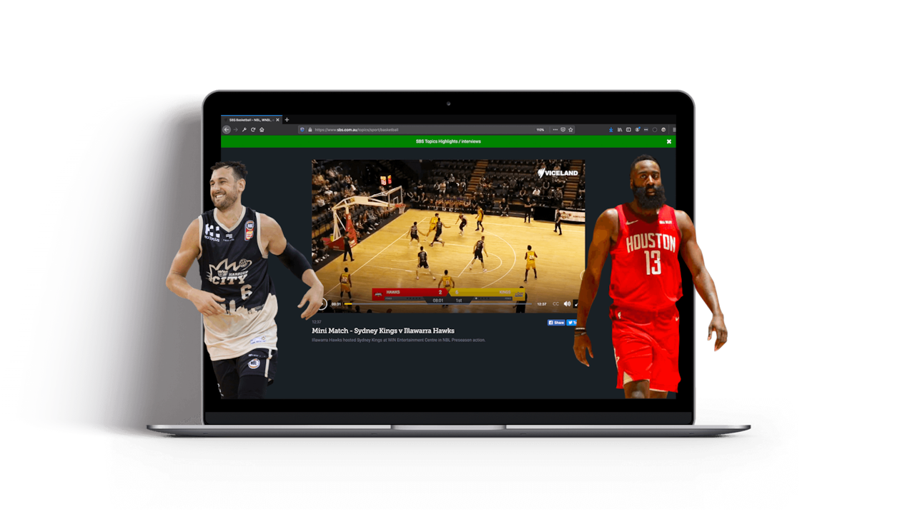 SBS Basketball Sports site
