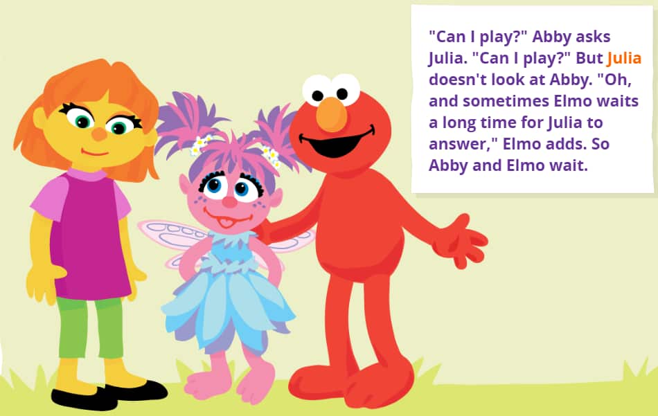 'Sesame Street and Autism', 2015.