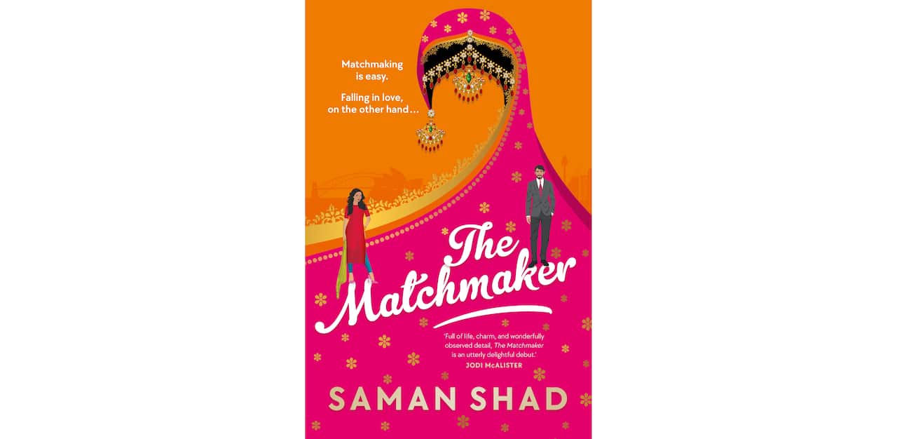 Cover of the novel 'The Matchmaker' by Saman Shad