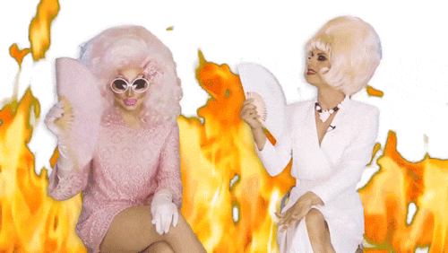 Trixie and Katya