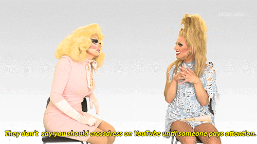 Trixie and Katya