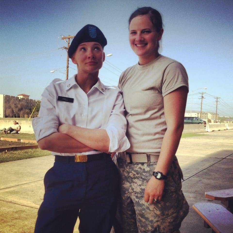 How two lesbian soldiers fell in love after enlisting in the army