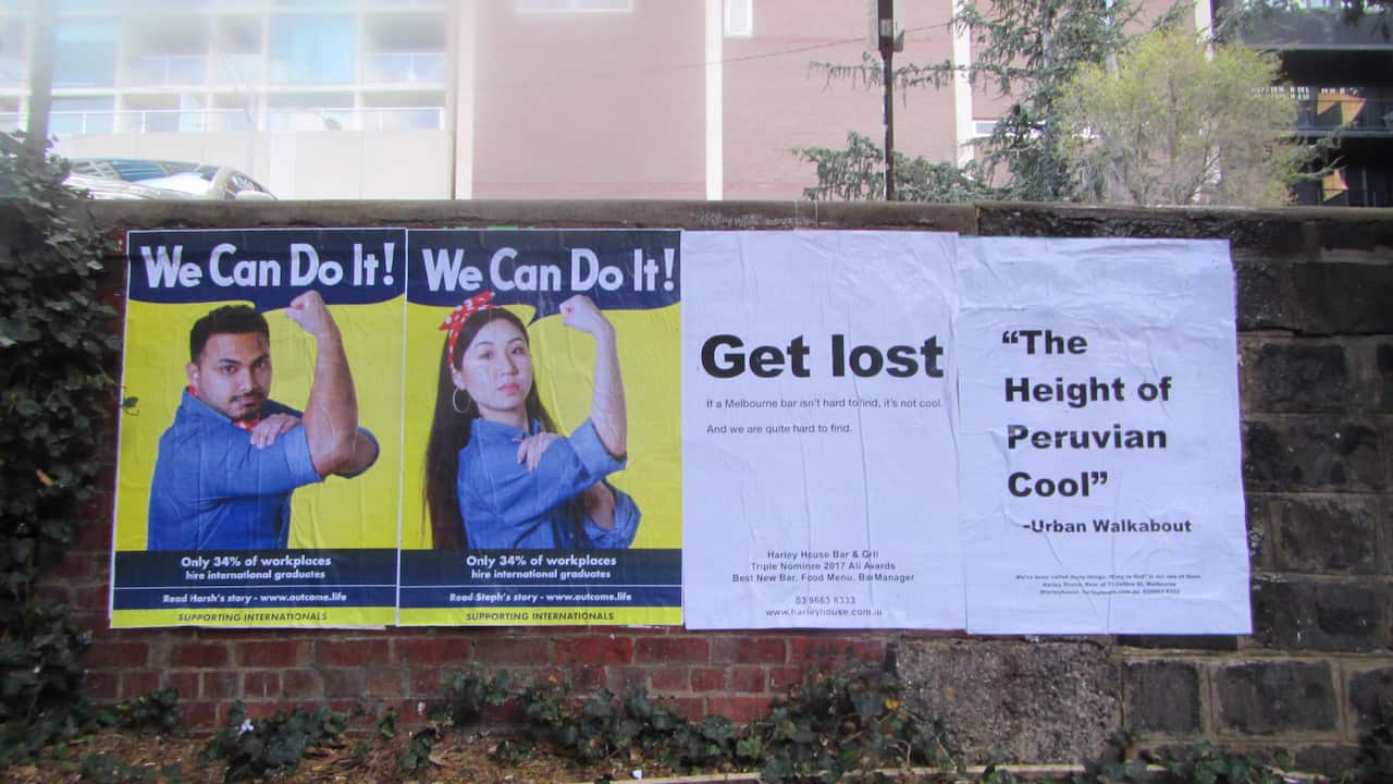 'We can do it' campaign by international students 