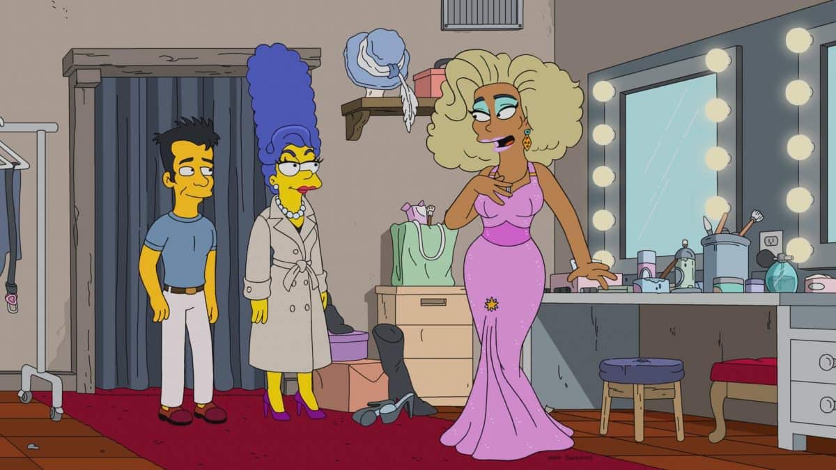 'Werking mum' Marge meets RuPaul.