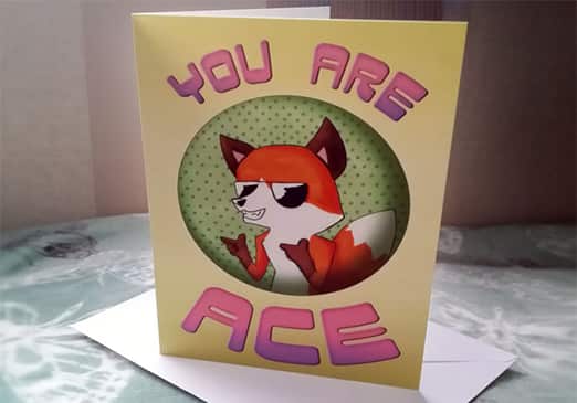 You Are Ace Valentine's Day card.