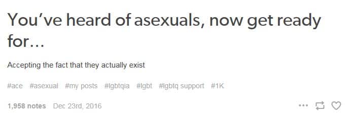 Asexuality